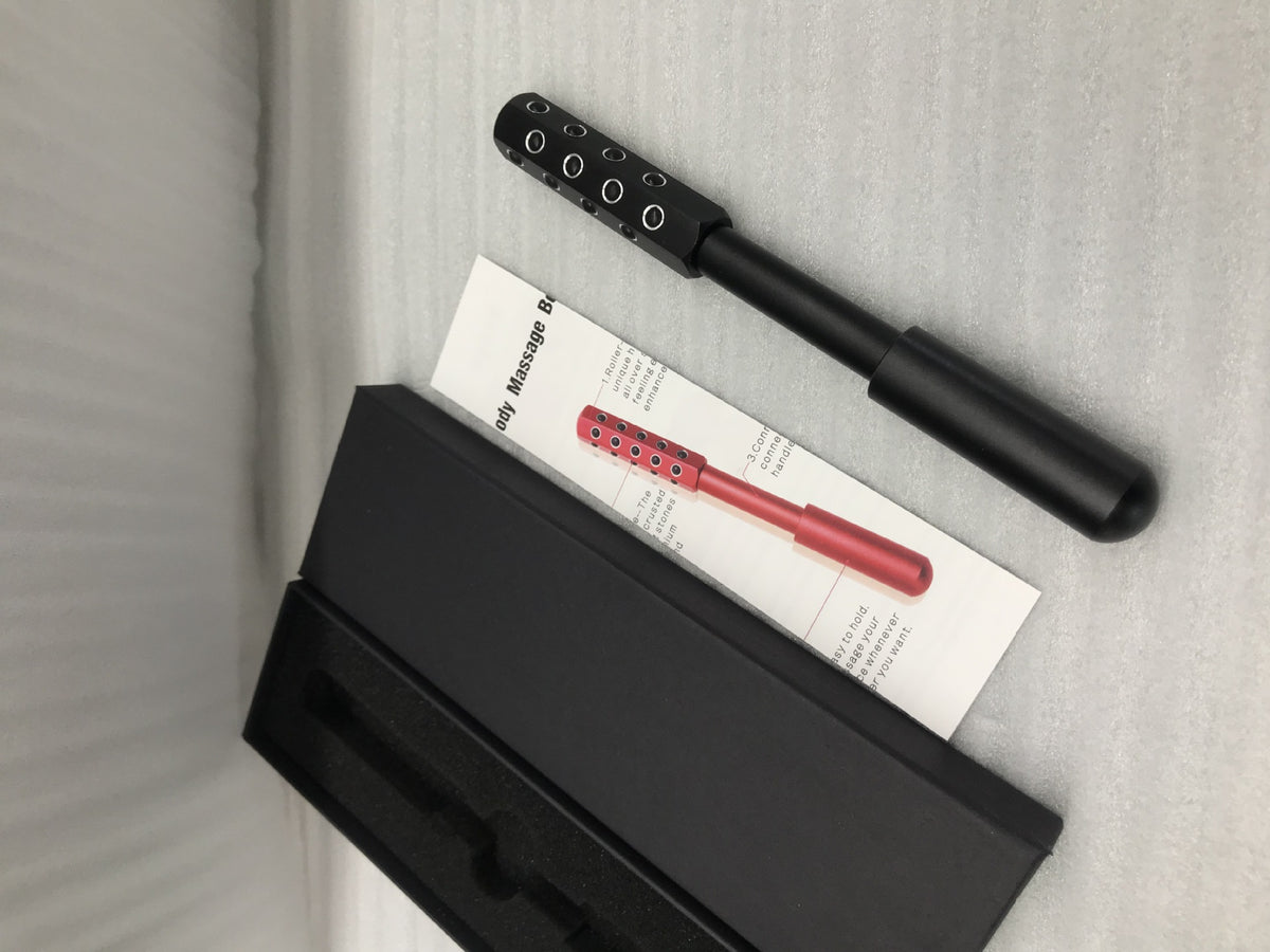 30 Germanium Beauty Stick Massage Beauty Stick Facial Roller Face Lift Bar Anti Wrinkle Facial Massager Skin Care Tool Derma Rolling Face Massage Roller Wand